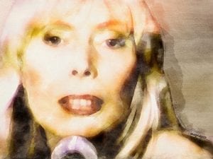 Portrait Of Joni I: Fine Art Museum Print 12x16