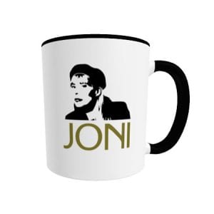 Joni – Version 1 (11 oz. Coffee Mug with Black Rim, Inside, and Handle)