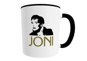 Joni – Version 1 (11 oz. Coffee Mug with Black Rim, Inside, and Handle)