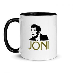 Joni – Version 1 (11 oz. Coffee Mug with Black Rim, Inside, and Handle)