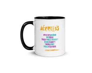 Don Juan's Reckless Daughter (11 oz. Coffee Mug with Black Rim, Inside, and Handle)