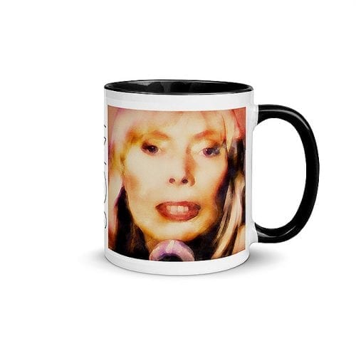 Joni - Version 1 (11 oz. Coffee Mug with Black Rim, Inside, and Handle)