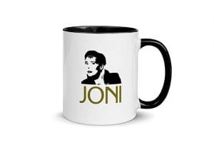 Joni – Version 1 (11 oz. Coffee Mug with Black Rim, Inside, and Handle)