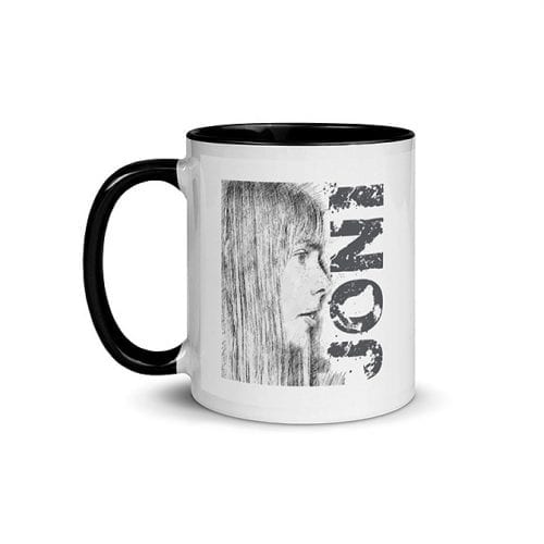 Joni - Version 4 (11 oz. Coffee Mug with Black Rim, Inside, and Handle)