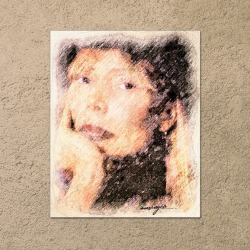 Portrait Of Joni – Version 2 (Print)