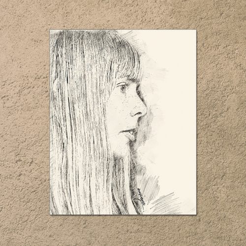 Portrait Of Joni – Version 5 (Print)